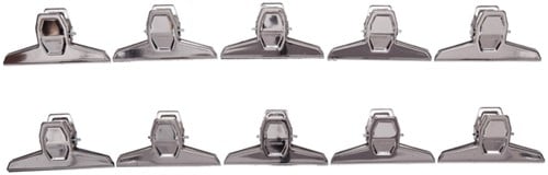 Papierklem MAUL Pro 125mm capaciteit 30mm zilver-5