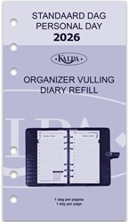 Agendavulling 2025 Kalpa Personal 1dag/1pagina