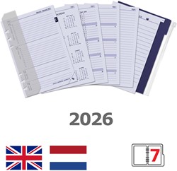 Agendavulling 2025 Kalpa A5 jaardoos 7dagen/2pagina's