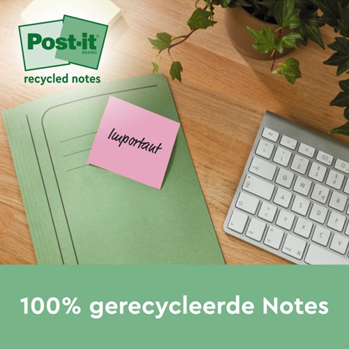 Memoblok Post-it 653-1RPT 38x51mm rainbow pastel 24 stuks-2