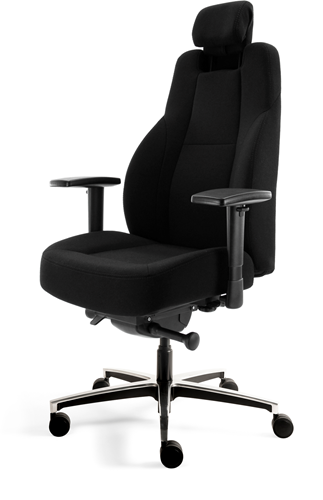 Bureaustoel Pro 24-uur - (N)EN 1335 - 200kg+