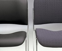 HOWE 40/4 stoel volledig bekleed - Zwart - YS009 - Zwart - B7-3