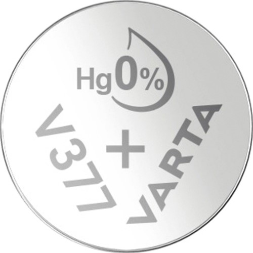 Batterij VARTA knoopcel 1x V377 horloge-2