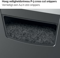 Papiervernietiger Rexel Momentum X312 snippers 5x42mm-10