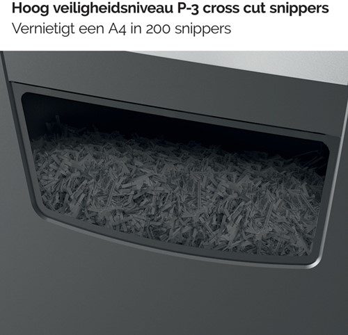 Papiervernietiger Rexel Momentum X312 snippers 5x42mm-4