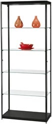 Vitrinekast SDB mpc-800 led zwart 800x400x2000mm