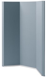 Ruimteverdeler Sigel akoestiek 1000x1400x50mm donkergrijs
