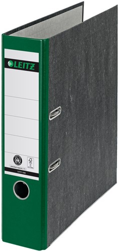 Ordner Leitz 1080 180° 80mm karton A4 groen-5