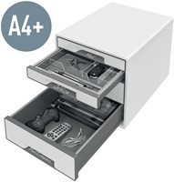 Ladenblok Leitz WOW CUBE A4 maxi 4 laden wit/grijs-3