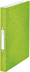 Ringband Leitz WOW A4 2-rings O-mechaniek 32mm PP groen