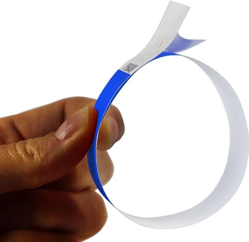 Polsband Combicraft Tyvek blauw 100 stuks-2