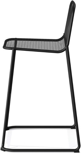 VEBA Mase stapelbare barkruk - Beige - Met kussen-2