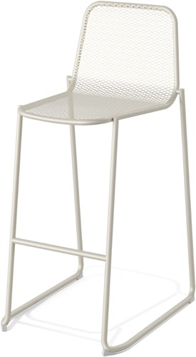 VEBA Mase stapelbare barkruk - Beige - Met kussen