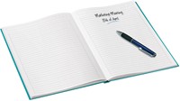 Notitieboek Leitz WOW A4 160 pagina's 90gr lijn ijsblauw-2