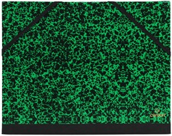 Tekenmap Canson Studio 520x720mm elastieksluiting groen