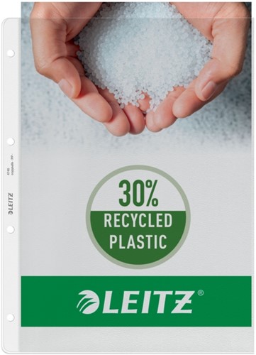 Showtas Leitz Premium copy safe 0.12mm 4-gaats PP A4 transparant 100 stuks-2