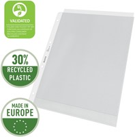 Showtas Leitz Premium copy safe 0.12mm 4-gaats PP A4 transparant 100 stuks-1