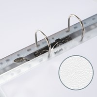 Harmonica showtas Leitz Premium 0.17mm metalen perforatiestrip copy safe A4 glashelder 3 stuks-9