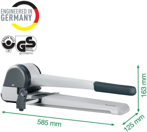 Perforator Leitz 5182 super 250 vel zilver-5