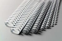 Bindrug GBC 8mm 21-rings A4 wit 100 stuks-3