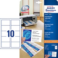 Visitekaart Avery C32010-25 85x54mm 185gr 250 stuks-3