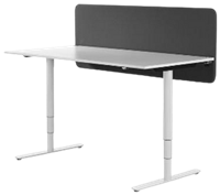 Bureau scherm akoestisch paneel (wolvilt)
