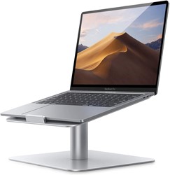 Notebookstandaard - 360 Roterend Laptop Houlder voor 10-17,3" Notebook – Zilver