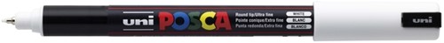 Paintmarker Uni POSCA PC1MR extra fijn wit