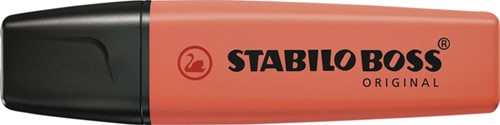Markeerstift STABILO Boss Original 70/140 pastel zacht koraal rood