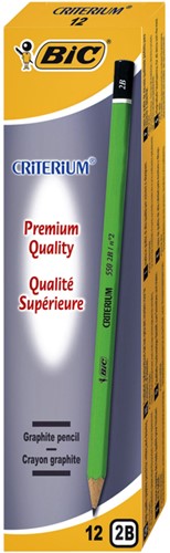 Potlood Bic Criterium 550 zeshoekig 2B-3