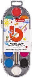 Waterverf Bruynzeel Kids set à 12 kleuren