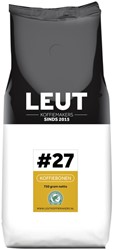 Koffiebonen LEUT #27, 90% Arabica en 10% Robusta, zak 750 gram
