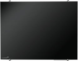 Legamaster glasbord 100x150cm zwart