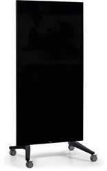 Legamaster mobiel glasbord 90x175cm zwart
