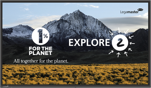 Legamaster EXPLORE 2 touch monitor EXP-8610 EU (86" inch)