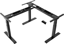 Euroseats elektrisch zit-sta hoekbureau frame