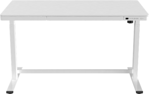 Euroseats Zit-sta (thuis) bureau/werkplek - 120 x 60 cm - Wit (T014) - Wit (RAL9016)-2