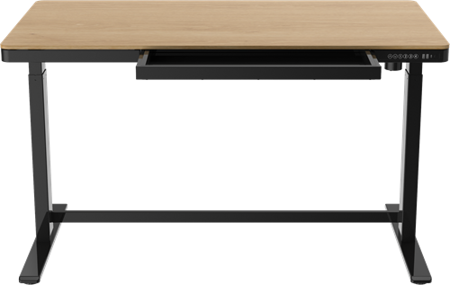 Euroseats Zit-sta (thuis) bureau/werkplek - 120 x 60 cm - Wit (T014) - Wit (RAL9016)-3