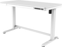 Euroseats Zit-sta (thuis) bureau/werkplek - 120 x 60 cm - Wit (T014) - Wit (RAL9016)