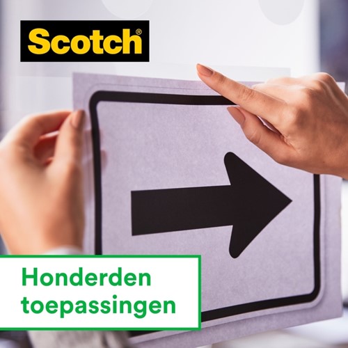 Plakband Scotch Magic 810 12mmx33m onzichtbaar mat-2