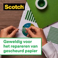 Plakband Scotch Magic 810 12mmx33m onzichtbaar mat-1