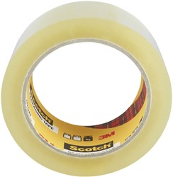 Verpakkingstape Scotch Heavy 50mmx66m transparant 6 rollen