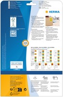 Etiket HERMA 4421 210x297mm A4 verwijderbaar geel 20 stuks-3