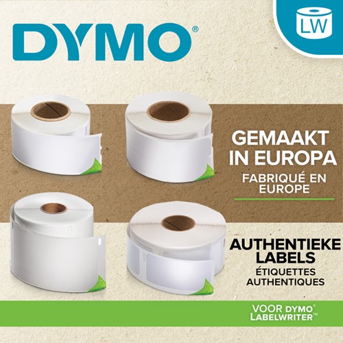 Etiket Dymo LabelWriter industrieel 25x54mm 1 rol á 160 stuks wit-2