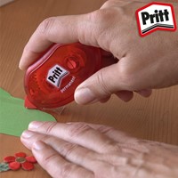 Lijmroller Pritt Compact permanent 10m op blister-1