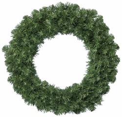KERSTKRANS GROEN 50CM ZONDER VERLICHTING  