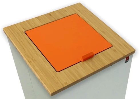 Klepdeksel voor Lune Paxa Large (oranje)