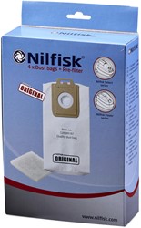 Stofzuigerzak Nilfisk Select 4 stuks 4 stuks