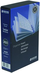 Agendavulling 2025 Succes Senior 7dagen/2pagina's