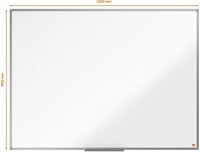 Whiteboard Nobo Essence magnetisch staal  90x120cm-3